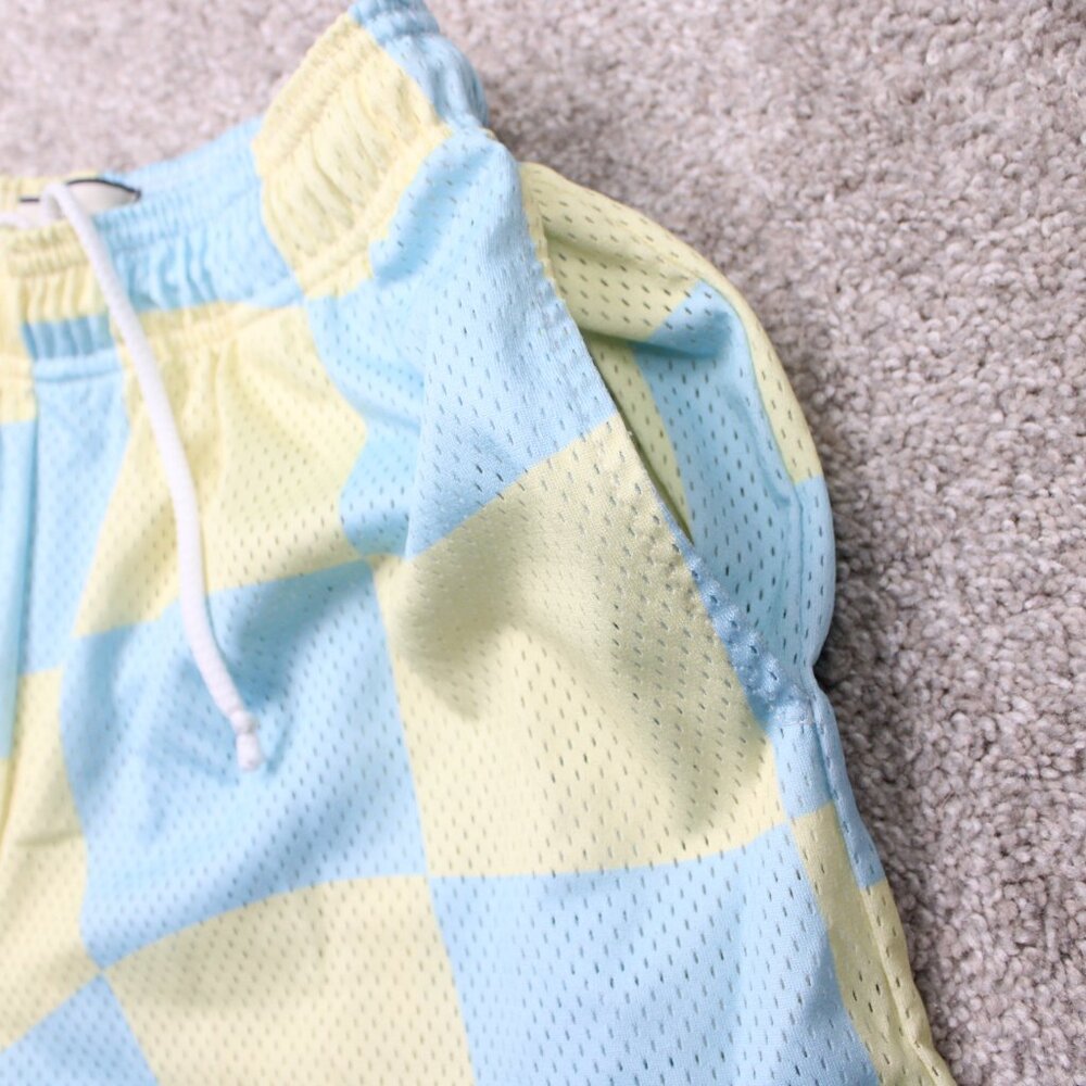 Eric Emanuel EE Basic Shorts Men Large Blue/Yello… - image 6